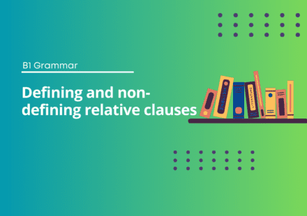 Defining and non-defining relative clauses