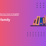 My family - A1 Listening Test in English