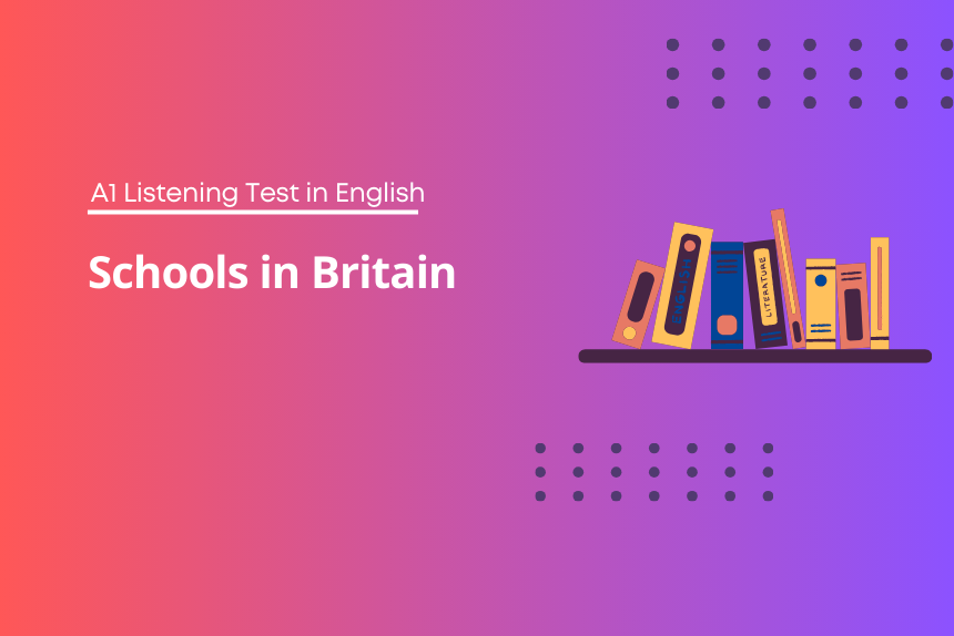 A1 Listening Test in English