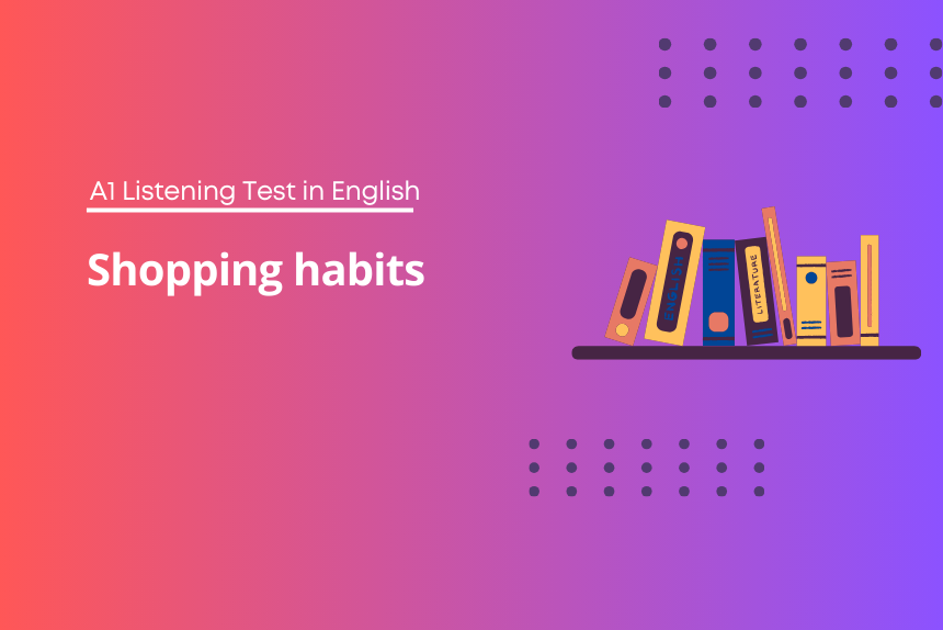 A1 Listening Test in English