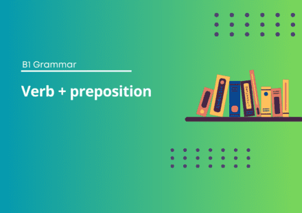 Verb + preposition