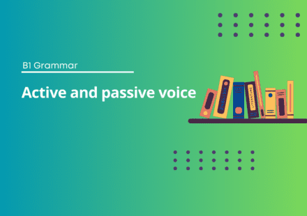 Active and passive voice