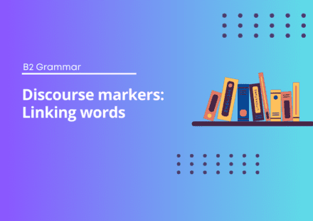 Discourse markers Linking words