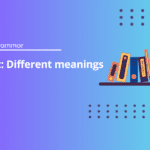 Get: Different meanings