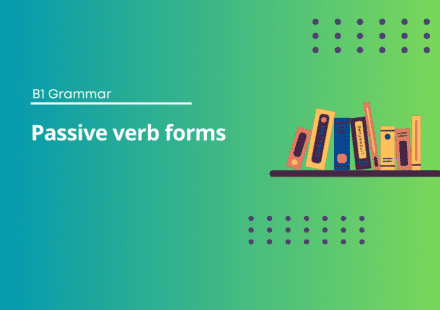 Passive verb forms