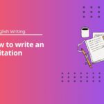 How to write an invitation - A1 English writing