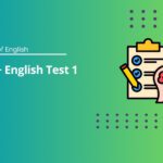 B1+ English Test 1