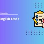 B2 English Test 1