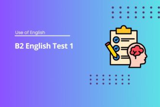 B2 English Test 1