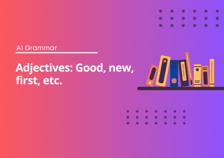 Adjectives - English Test Grammar