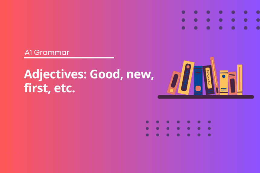 Adjectives - English Test Grammar