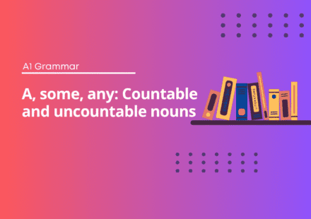 Countable - uncountable nouns - English Test Grammar