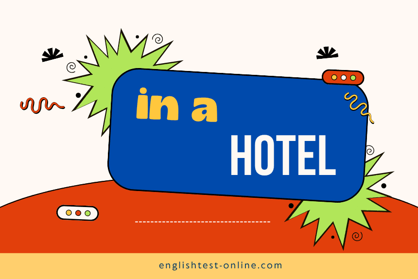 In a hotel - A2 English Vocabulary